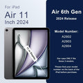 WESOROL iPad Air 11" Case M3 2025 M2 2024 7th/6th Gen 360 Stand Pen Holder Black by Deal US