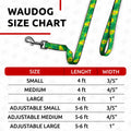 WAUDOG Nylon Dog Leash Heavy Duty 4 Ft for Small Medium Large Dogs by Deal US