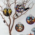 Christmas Ornament Stained Glass Ghost Holiday Decoration Unique Gift by Deal US