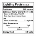 GE Refresh HD LED 60W A19 Daylight Bulbs 4 Pack General Purpose by Deal US