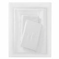 Room Essentials Twin/Twin XL Microfiber Sheet Set White Polyester Peached by Deal US