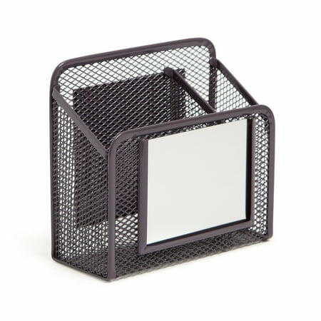 U Brands Locker Mesh Cup with Mirror Dusty Black by Deal US