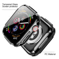 Mesime Rugged Case Apple Watch Series 8 7 41mm Grey with Tempered Glass by Deal US