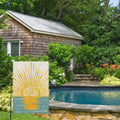 QQPPOLIU Summer Garden Flag Double Sided Linen Fabric 12x18 Inch Outdoor by Deal US