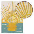 QQPPOLIU Summer Garden Flag Double Sided Linen Fabric 12x18 Inch Outdoor by Deal US