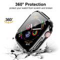 Mesime Rugged Case Apple Watch Series 8 7 41mm Grey with Tempered Glass by Deal US