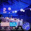 Heceltt 1140 LED 449FT Outdoor String Lights Blue 8 Modes Timer IP44 by Deal US