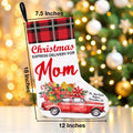 TSUYAWU Mom Christmas Stocking Hanging Decoration 18x12 Inch Xmas Holiday by Deal US