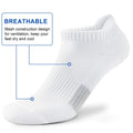 Amutost Womens Athletic Ankle Socks No Show Cushioned 6 Pairs Size M by Deal US