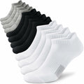 Amutost Womens Athletic Ankle Socks No Show Cushioned 6 Pairs Size M by Deal US