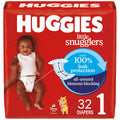 Huggies Little Snugglers Baby Diapers White 32 Count Size 1 by Deal US