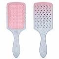 [Like New] Wet Brush Paddle Detangler Hair Brush Pink/Purple Feel Good Ombre AquaVent by Deal US