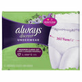 Always Discreet Max Large Underwear 17 Count Size Large by Deal US