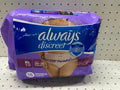 Always Discreet Max Large Underwear 17 Count Size Large by Deal US