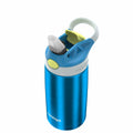 Contigo Autospout Water Bottle 13oz Blue Poppy Glacier Stainless Steel Leakproof by Deal US