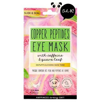 Oh K! Slide & Seal Copper Peptides Eye Mask Guava Leaf 0.15 fl oz by Deal US