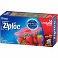 Ziploc Double Zipper Storage Bags DRACB003103CT Clear 0.6 lbs Pack by Deal US