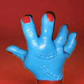 Halloween Zombie Monster Hand Stretchy Squeezy Toy Stress Reliever Blue 8" by Deal US