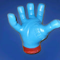 Halloween Zombie Monster Hand Stretchy Squeezy Toy Stress Reliever Blue 8" by Deal US