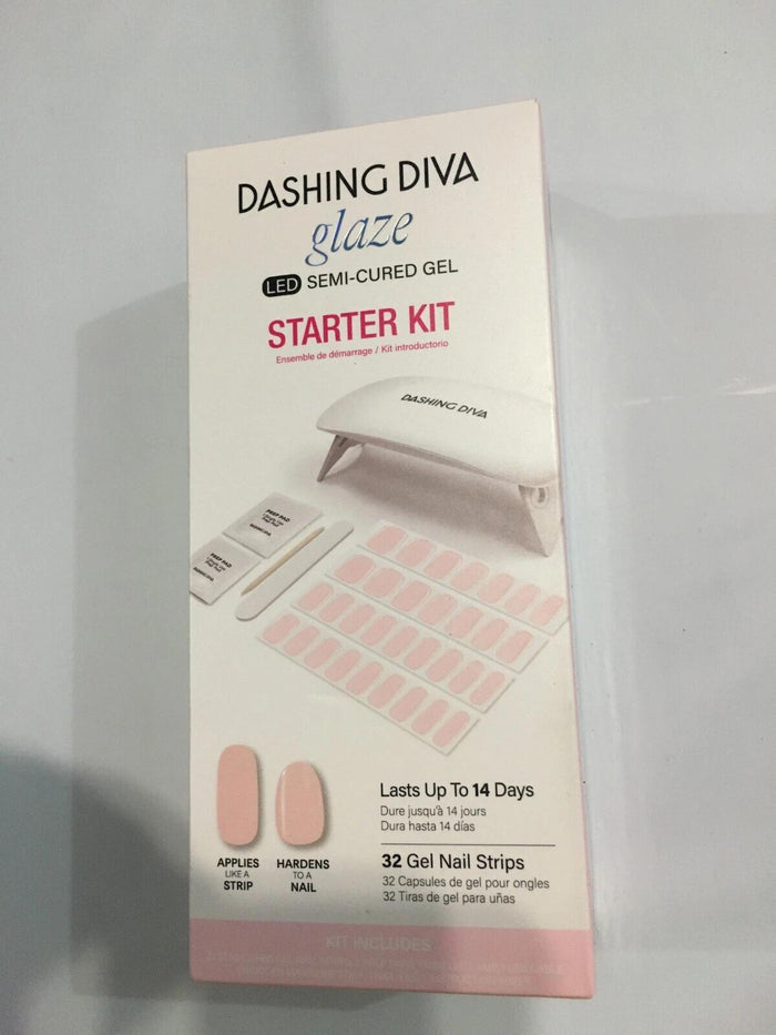 Dashing Diva Pale Blush Glaze Starter Kit & Set by Deal US