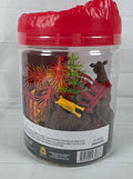 Fun Bucket Farm Animals Toy Planet 31 Pc Multicolor China Made by Deal US