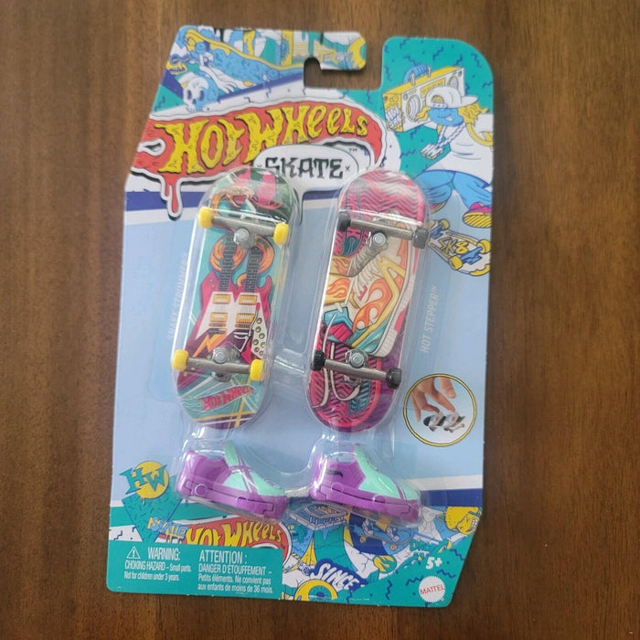 Hot Wheels Skate Snake Strummer & Hot Stepper Skateboard Tony Hawk Model by Deal US