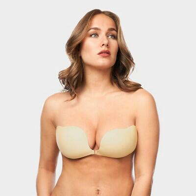 Maidenform Women's Adhesive Clip Bra Nude Seamless Polyester Knit Size A by Deal US
