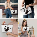 Henhesaha Cute Cat Mom Makeup Bag Travel Toiletry Bag for Women by Deal US