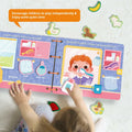 Almond Island Preschool Busy Book Montessori Learning Activity Sticker Book by Deal US