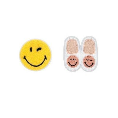 Yoobi SmileyWorld Sticker Patches 2pk Smiley School Supplies by Deal US