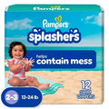 Pampers Splashers Swim Diapers Blue 12 ct Size Small by Deal US