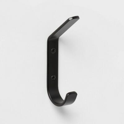 Brightroom Metal Hook Matte Black Iron Durable Wall Mount by Deal US