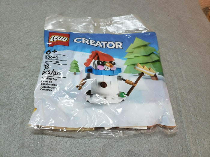 LEGO Creator Snowman Polybag 30645 78 Pieces Holiday Seasonal Toy by Deal US