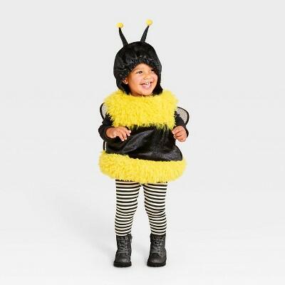 Hyde and EEK Boutique Infant Bumble Bee Halloween Costume Black/Yellow Size9-12M by Deal US