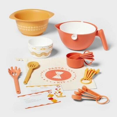 Pillowfort Kids 23pc Pasta Dinnerware Set - Complete Kids Dinnerware by Deal US