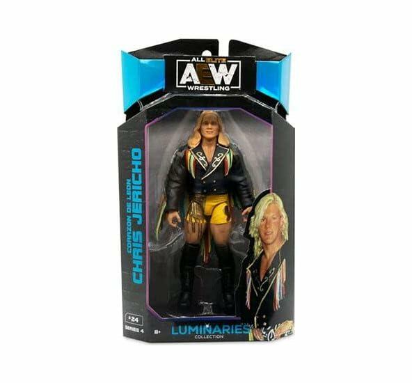 [Like New] AEW Figure Style 6 Multicolored Plastic Sports Action Figure by Deal US