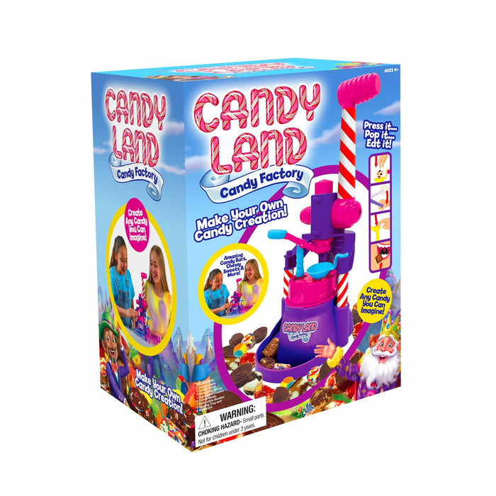 Hasbro Candy Land Candy Factory Playset Press It Pop It Eat It Recipes by Deal US