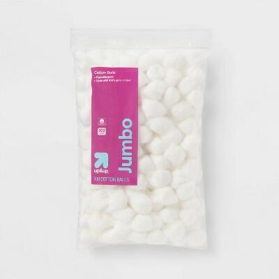 up&up Jumbo Cotton Balls 200ct Soft Absorbent Skincare & DIY by Deal US