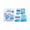 Freeman 4 Piece Moisture Mask Set Hydrating Face & Under Eye Hydrogel Vegan by Deal US
