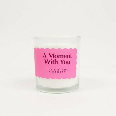 Love x June Mother's Day DIY Message Candle Pink White Color by Deal US