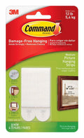 3M Command Picture Hang Strip Medium White Foam 4 Sets by Deal US