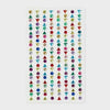 Spritz™ Party Favor Gem Earrings Multicolor 176ct Sticker Earrings Kids