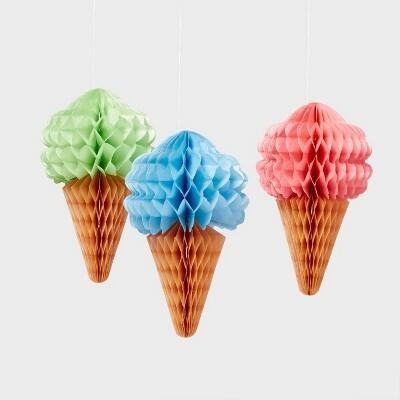 Spritz 3ct Ice Cream Honeycombs Multicolor by Deal US
