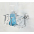 InterDesign Classico Bathroom Shower Suction Caddy Basket Silver Rust Resistant by Deal US