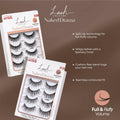 KISS Lash Couture Naked Drama False Eyelashes Cruise 16mm 4 Pairs by Deal US