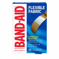 Band-Aid Flexible Fabric Adhesive Bandages All One Size 30 ct by Deal US