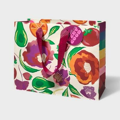 Tabitha Brown Medium Multicolor Paper Gift Bag All Occasions by Deal US