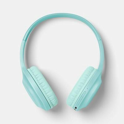 [Like New] Heyday Wireless Banded Headphones Built-In Mic Adjustable Headband Spring Teal by Deal US