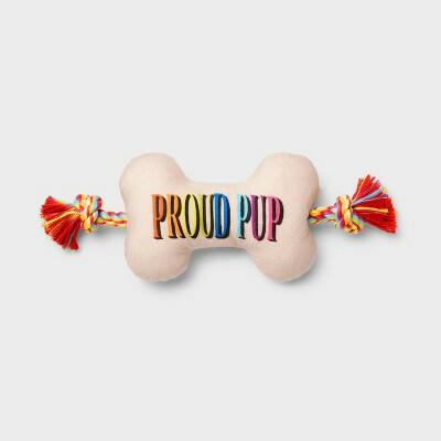 Pride 15" Bone Dog Rope Plush Toy by Deal US