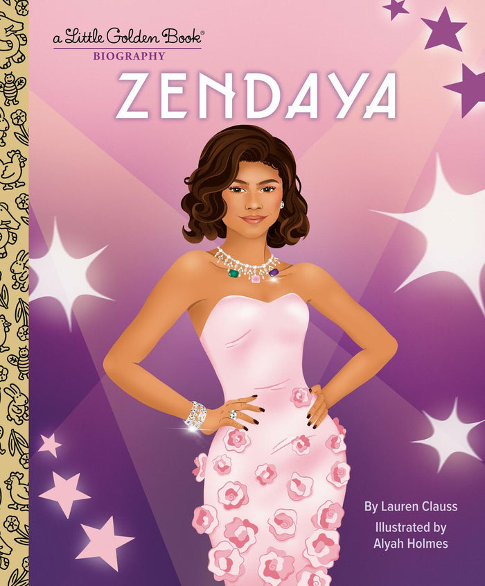Zendaya A Little Golden Book Biography by Lauren Clauss Hardcover Kids Book by Deal US
